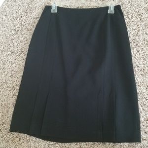 Ann Taylor Pleated Pencil Skirt